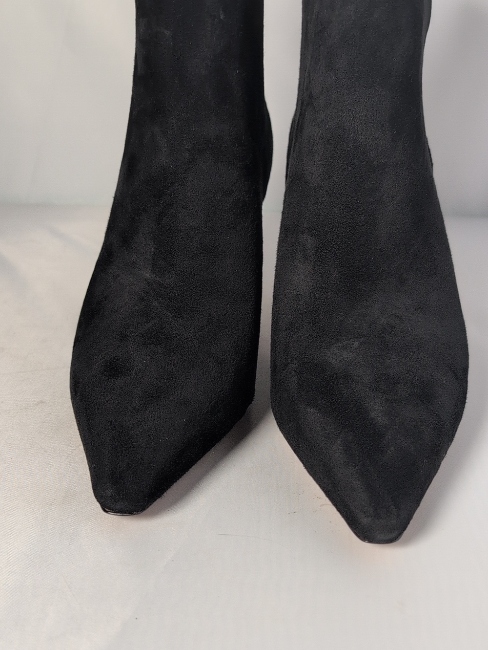 Kate Spade Black Suede Adele Ankle Bootie Size 9B - Picture 4 of 14